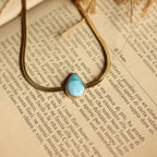 Collana Choker "Mare Blu" Gold