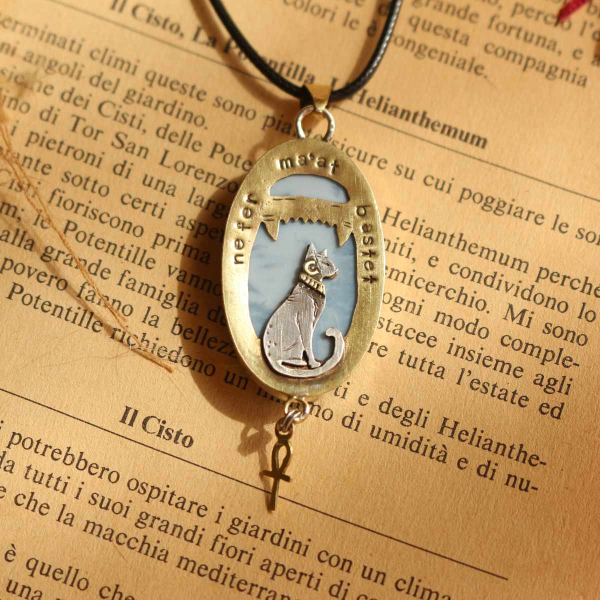 Ciondolo TOTEM "Il Gatto" Bastet Edition