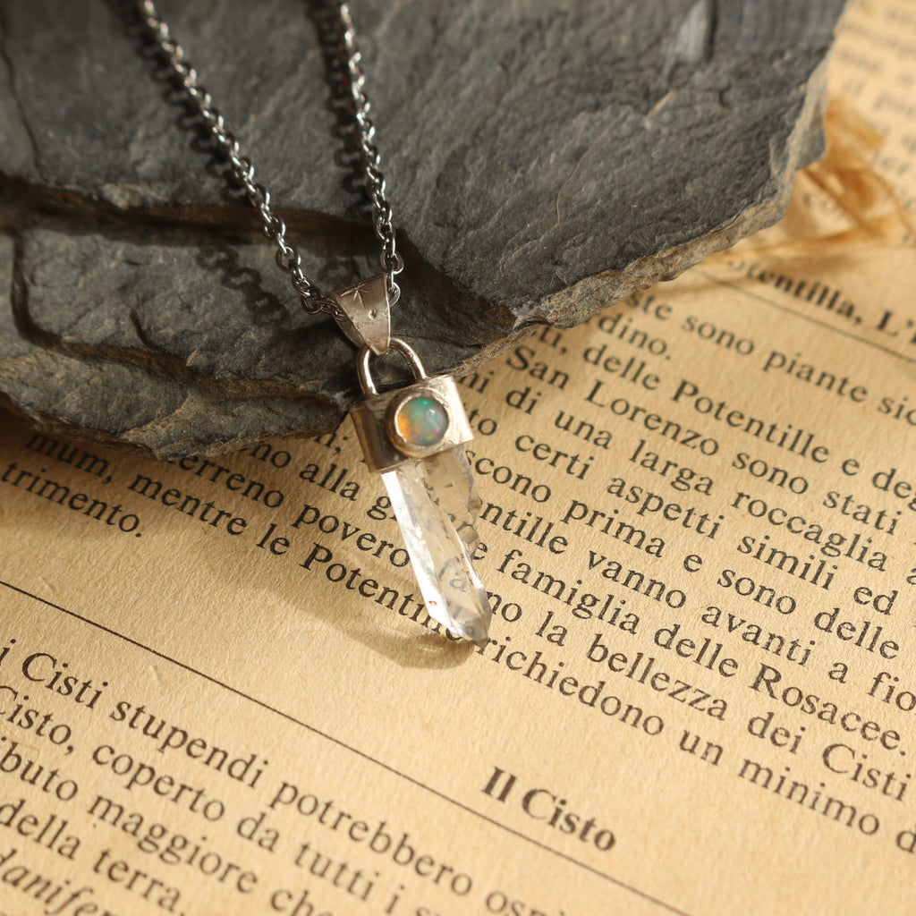 Talismano Medea - The Grimoire Collection - Quarzo e Opale