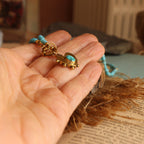 Collana e Choker con Cuore Turchese e Stelle