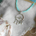 Collana Ondina - Amazzonite e micro perle