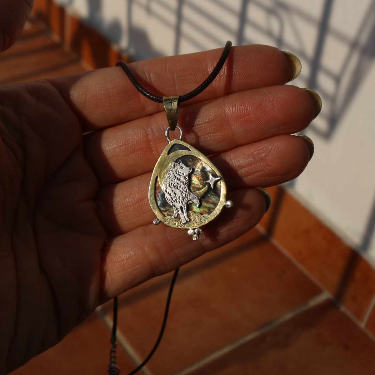 Ciondolo TOTEM "Il Lupo"