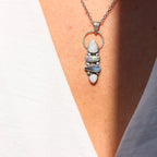 Ciondolo "Oraculum" - Australian Opal Doublet - RARO