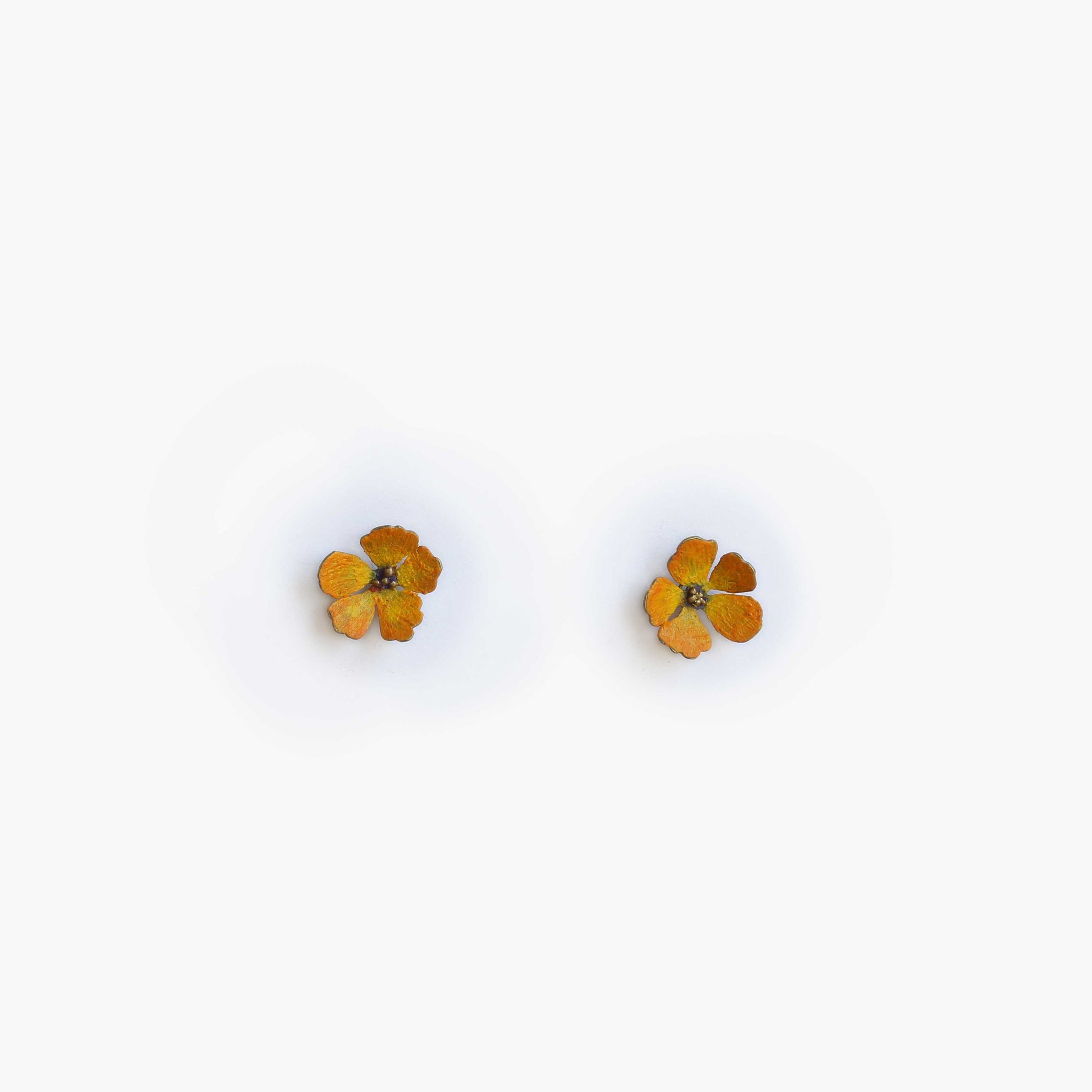 Orecchini Fiori d'Estate - Dipinti a mano