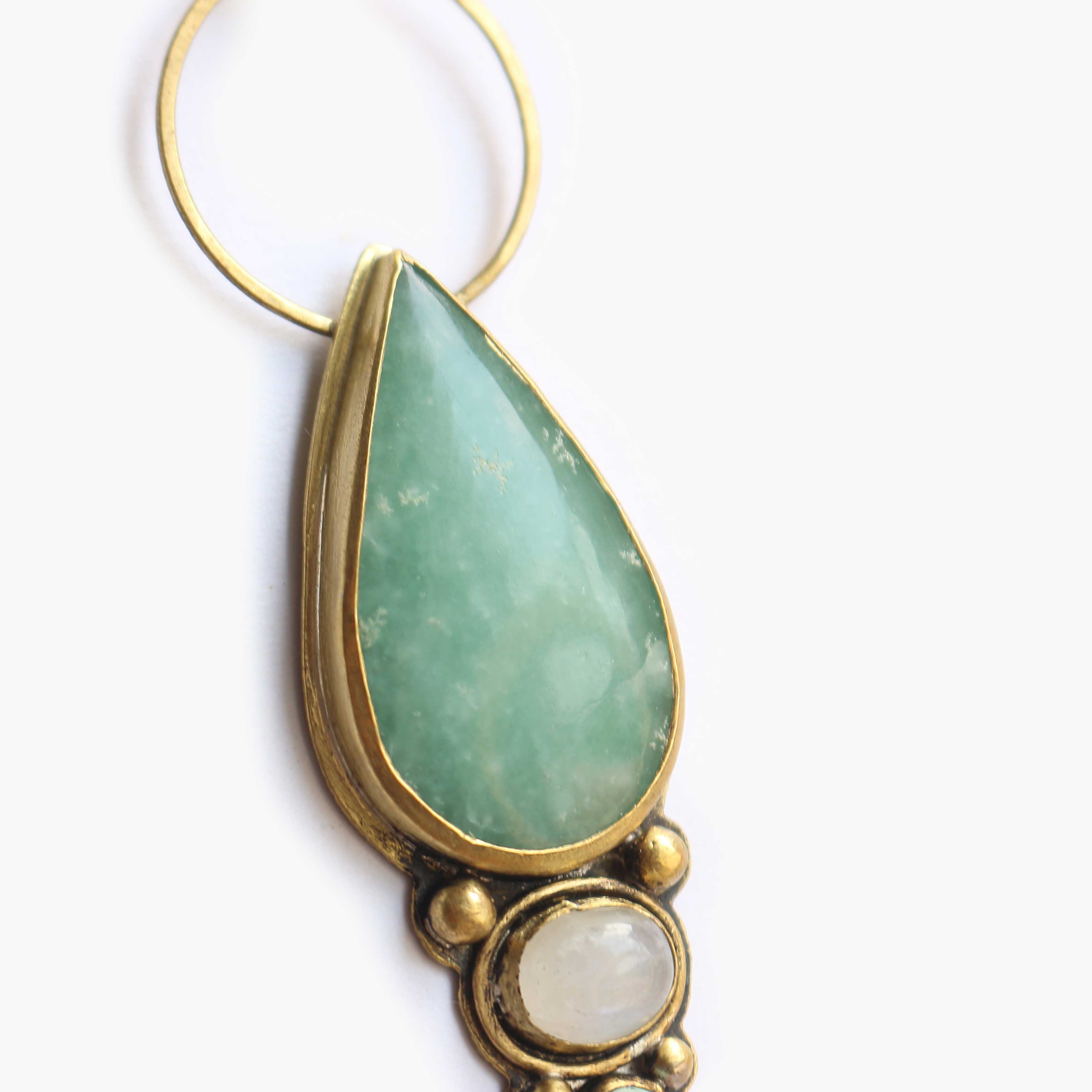 Ciondolo Hemimorphite Aqua Philae