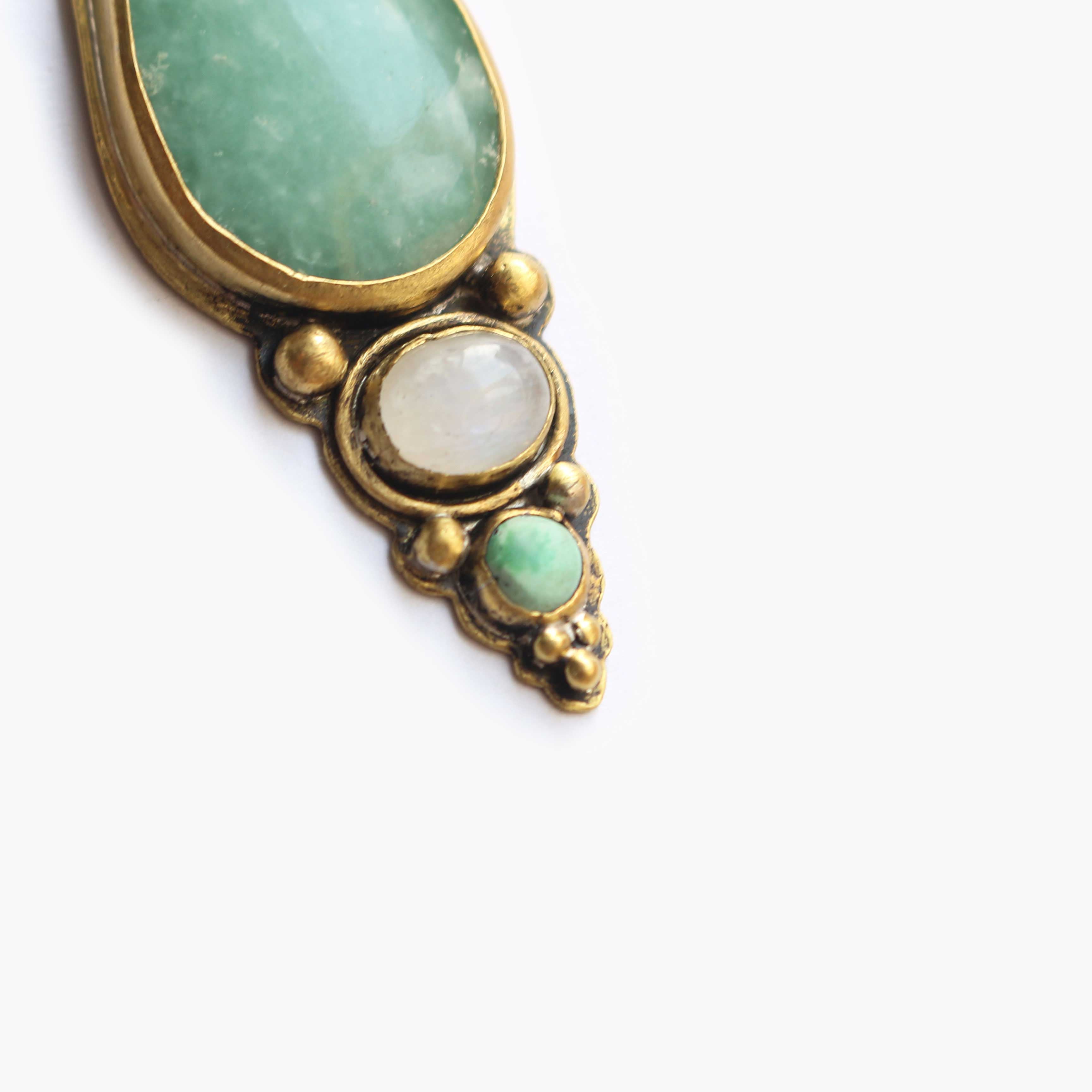 Ciondolo Hemimorphite Aqua Philae