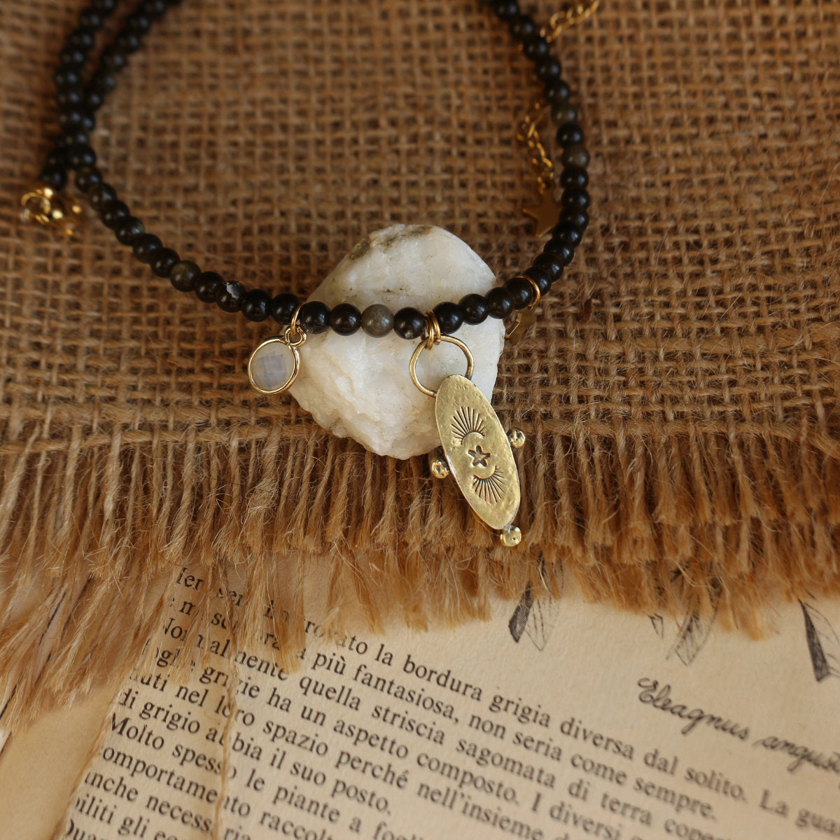 Collana "Sigillo del Sole Nero"