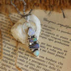 Ciondolo "Oraculum" - Australian Opal Doublet - RARO