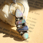 Ciondolo "Oraculum" - Australian Opal Doublet - RARO