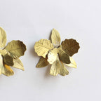 Orecchini "Okika" Orchidea oro