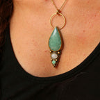 Ciondolo Hemimorphite Aqua Philae