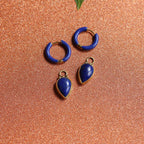 Orecchini "Abu di Cleopatra" con gocce di Lapislazzuli