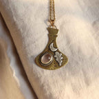 Ciondolo Bottiglietta Magica - Love & Wisdom Potion - Mixed Metal