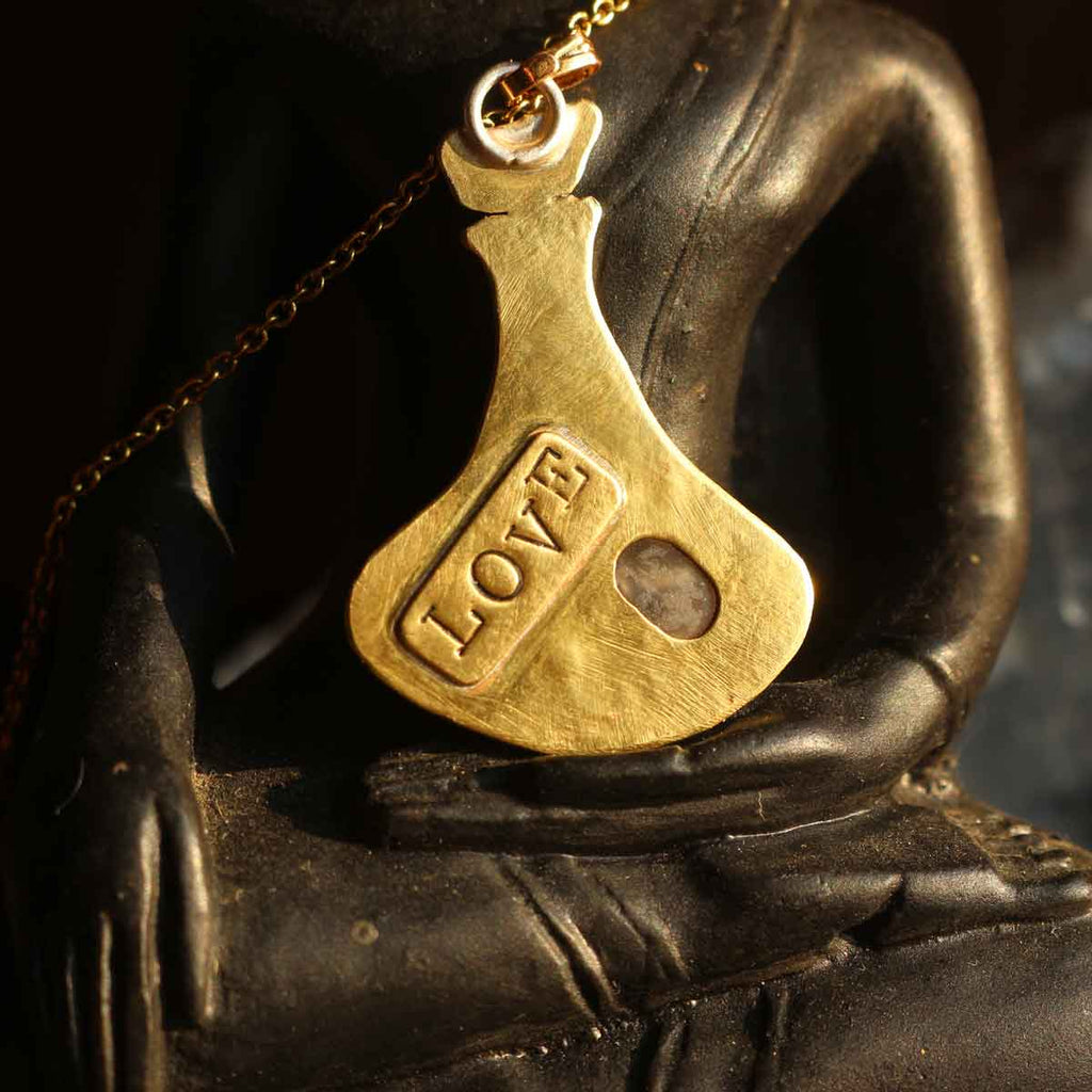 Ciondolo Bottiglietta Magica - Love & Wisdom Potion - Mixed Metal