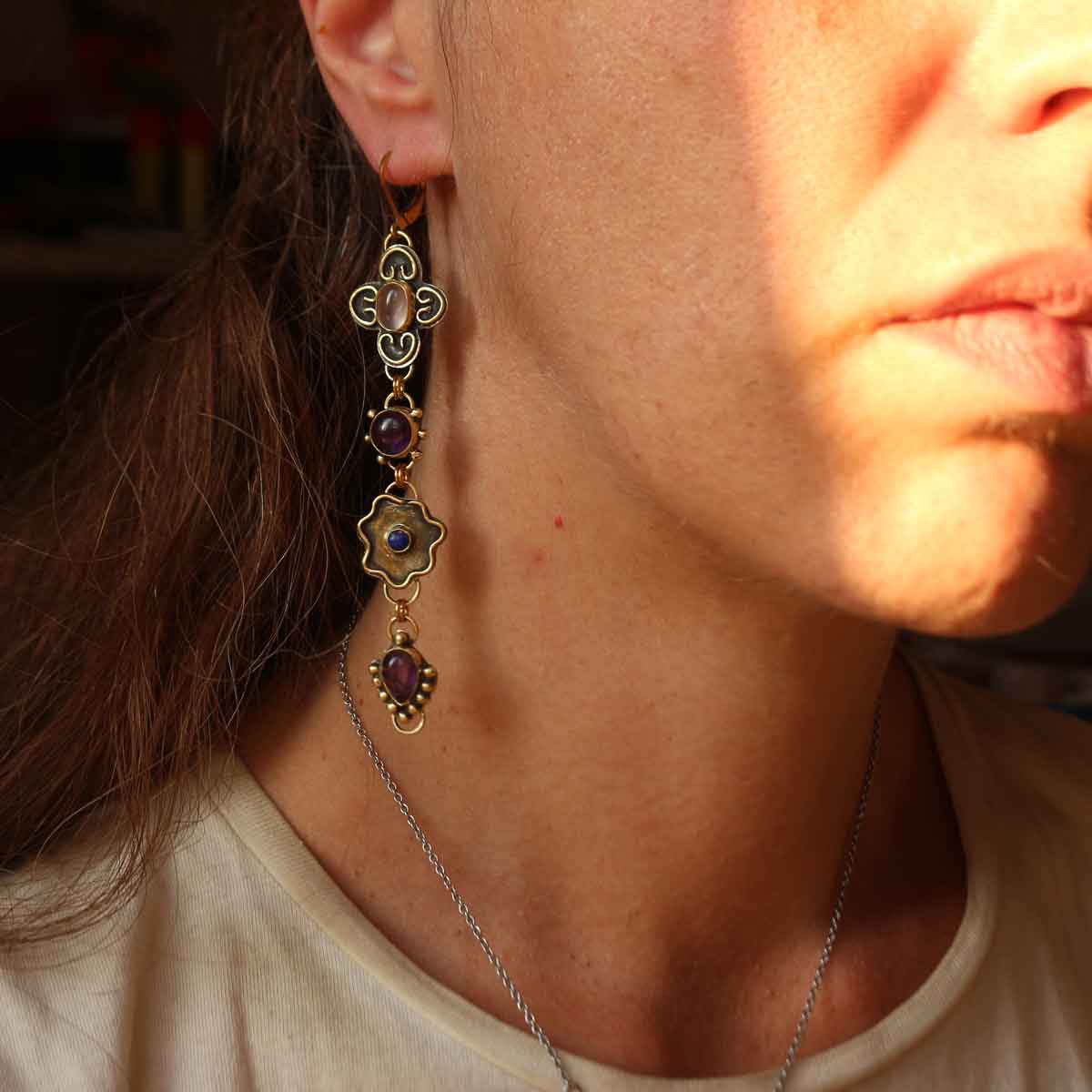 "Melina" Orecchini dal Giardino delle Meraviglie