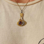 Ciondolo Bottiglietta Magica - Love & Wisdom Potion - Mixed Metal