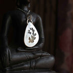 Ciondolo "Sorgente Nascosta" Labradorite in Argento