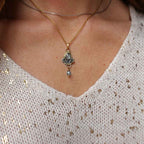 Mini Amuleto "Aeraqua" Acquamarina