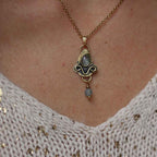 Mini Amuleto "Aeraqua" Acquamarina