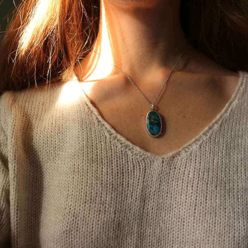 TOTEM "La Balena" - Crisocolla