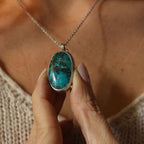 TOTEM "La Balena" - Crisocolla