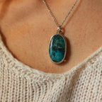 TOTEM "La Balena" - Crisocolla