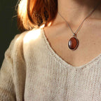 TOTEM "La Volpe" - Occhio di Tigre rosso