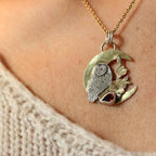 TOTEM "Il Gufo" - Granato rosso