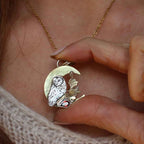 TOTEM "Il Gufo" - Granato rosso