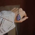 TOTEM "Il Serpente" - Labradorite viola