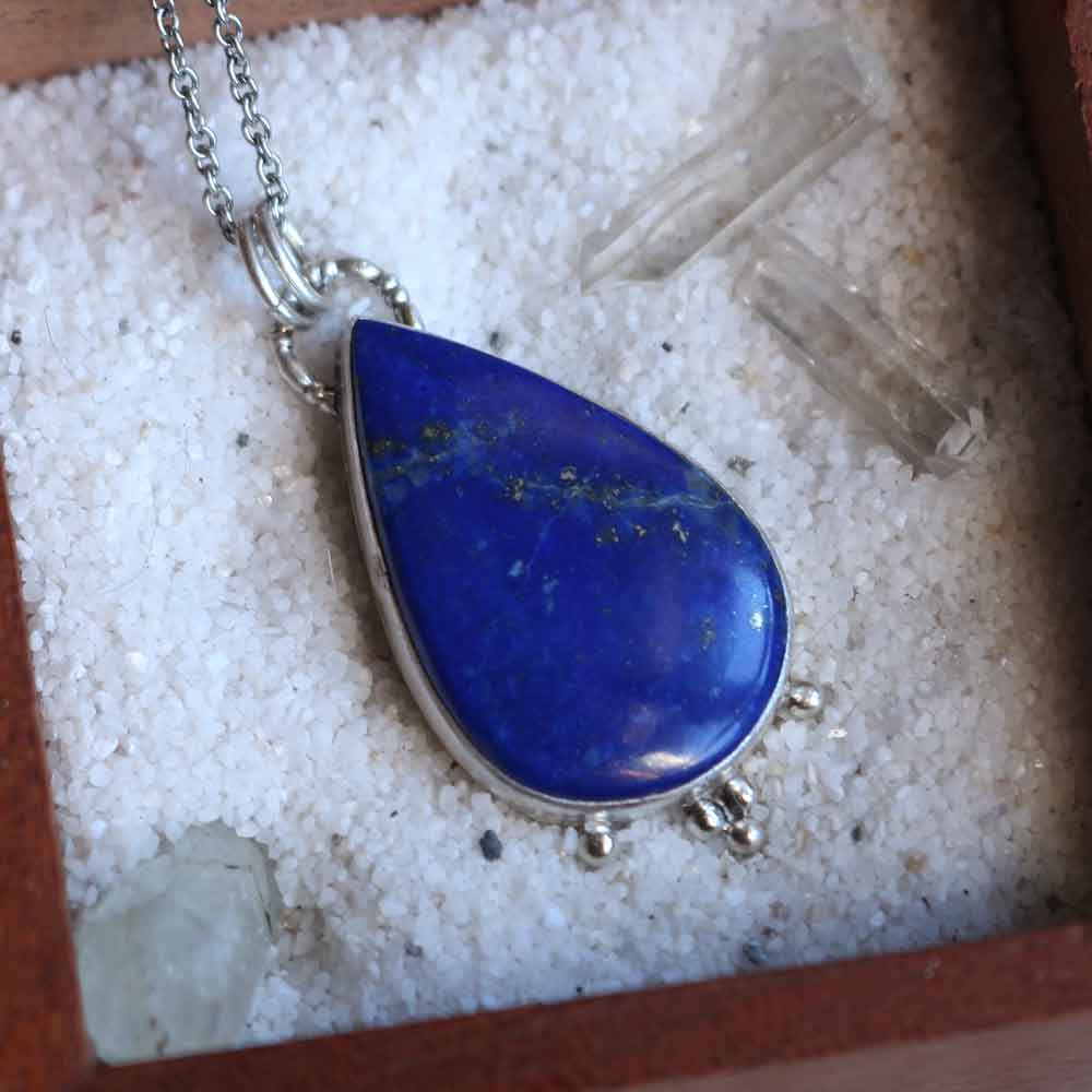 TOTEM "Il Lupo" - Lapislazzuli