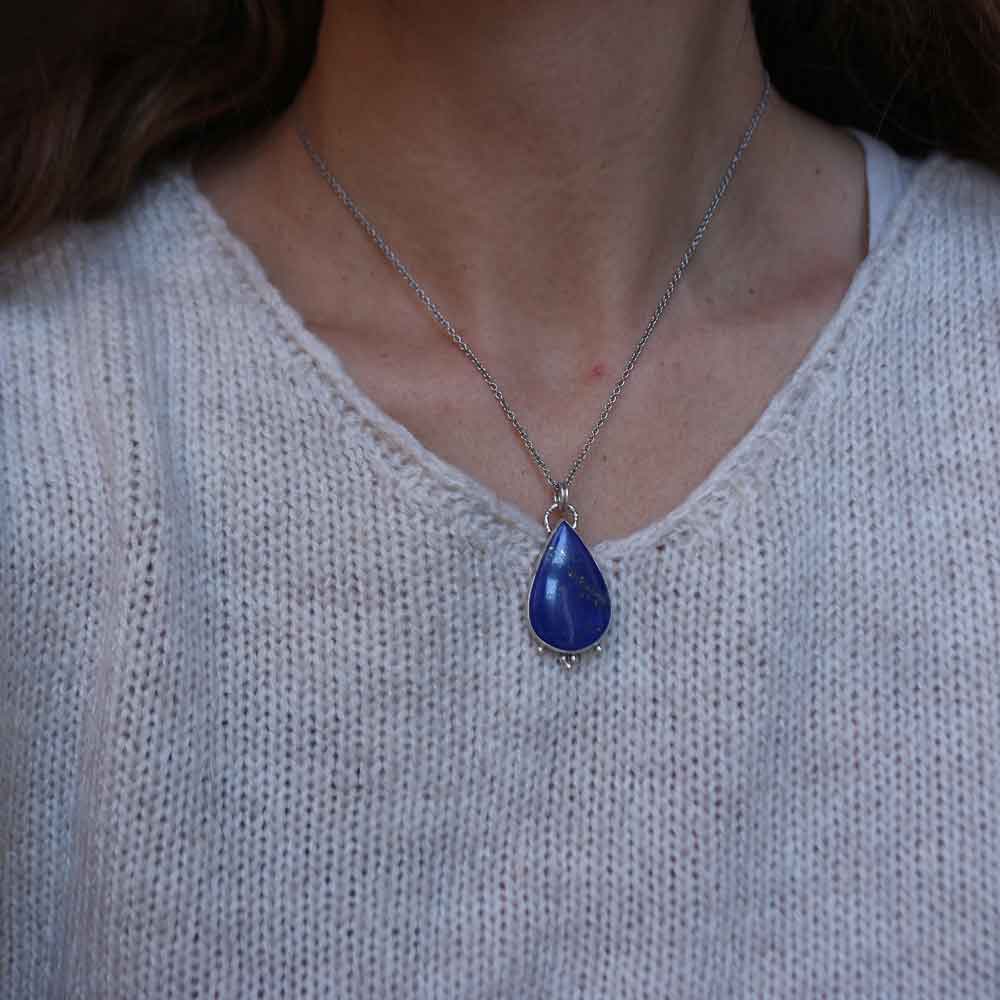 TOTEM "Il Lupo" - Lapislazzuli