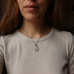 Ciondolo Totem "Libellula" - Mica Lepidolite rosa