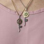 Ciondolo Fiore "REFLORESCO" Tornare a Fiorire