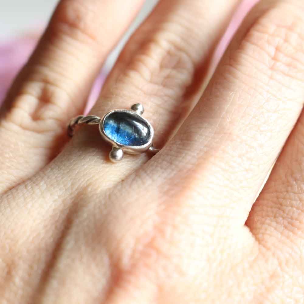 Ordine Personalizzato per Elena P. - Anello Cianite