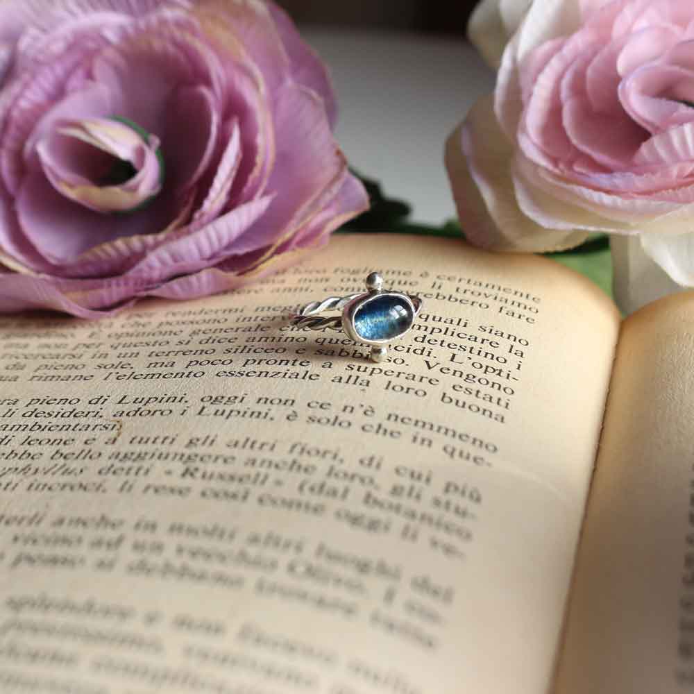 Ordine Personalizzato per Elena P. - Anello Cianite