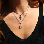 Pendente "Alyra" Labradorite bianca