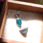 Pendente "Kaelis" Cianite blu