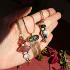 Collana "Thalassa" - Afghanite e Cianite blu - Riservato per Lavinia