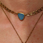 Collana Choker "Mare Blu" Gold
