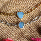 Collana Choker "Mare blu" Silver
