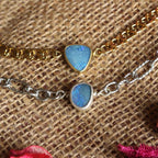 Collana Choker "Mare blu" Silver