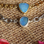 Collana Choker "Mare blu" Silver