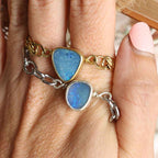 Collana Choker "Mare blu" Silver