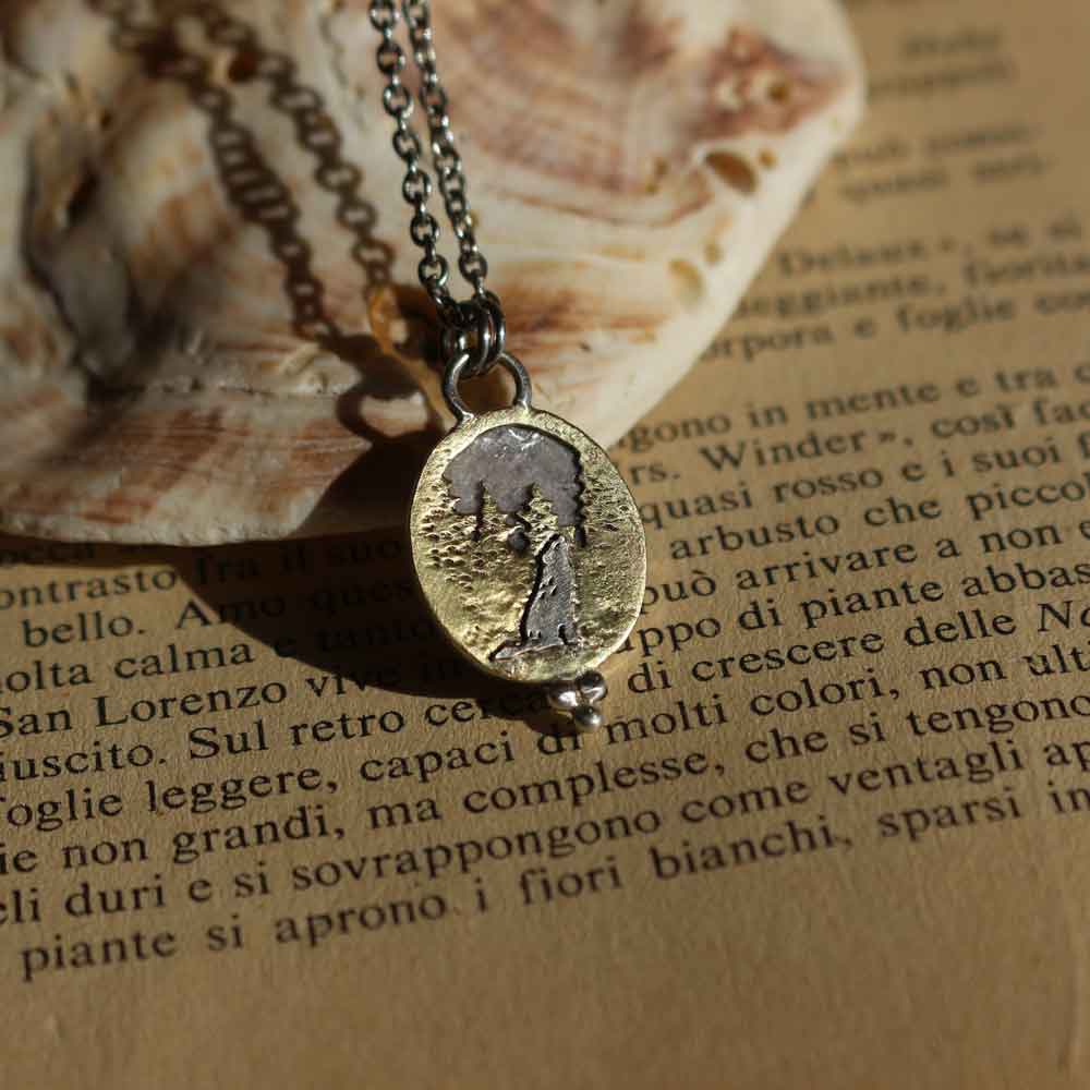 Ciondolo Totem "Il Lupo" - Ordine Riservato Ilaria B.