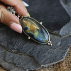 Ciondolo Totem "Il Drago" - Labradorite