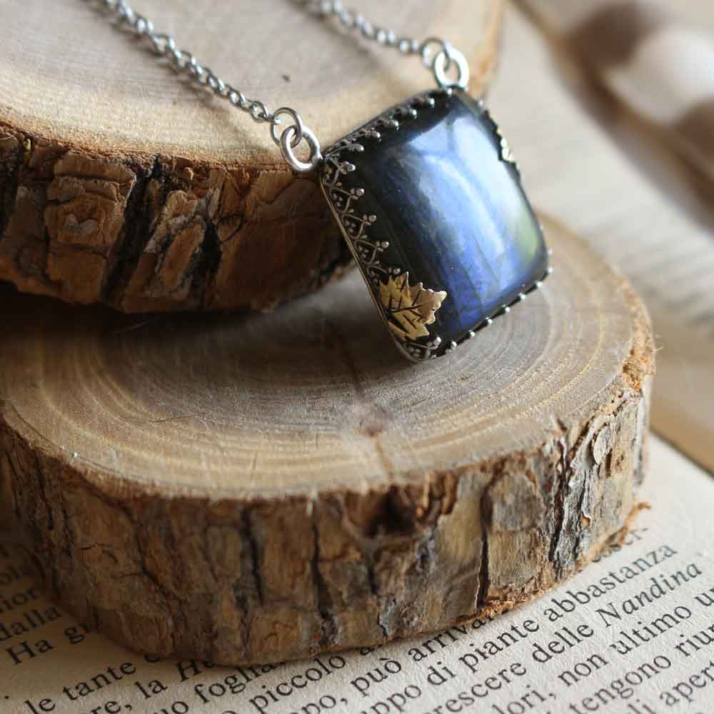 TOTEM "Il Lupo" - Labradorite - Riservato per Silvia T.