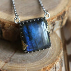 TOTEM "Il Lupo" - Labradorite - Riservato per Silvia T.