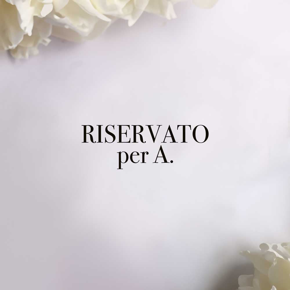 Riservato per A. Set di due collane Uomo&Donna