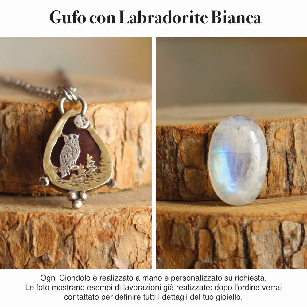 Ciondolo TOTEM "Il Gufo"